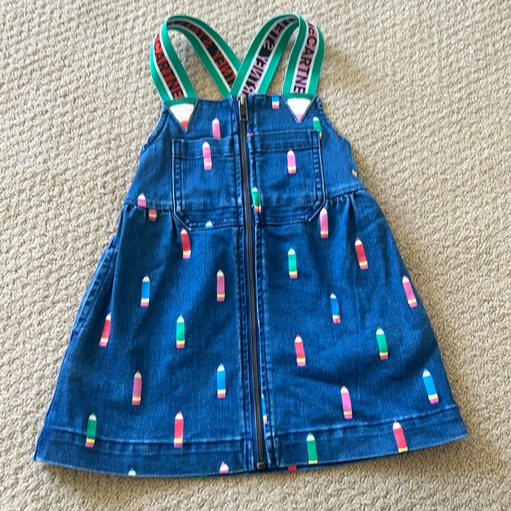 Stella McCartney girls denim dress